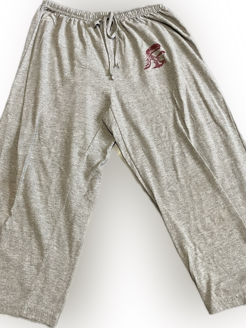 USC Gray Lounge Bottoms with Drawstring Waist | M